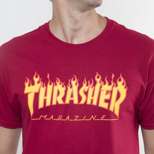 Koszulka Thrasher Flame Cardinal