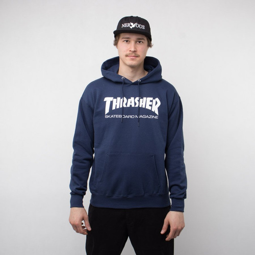Bluza Thrasher Hood Skate Mag Navy