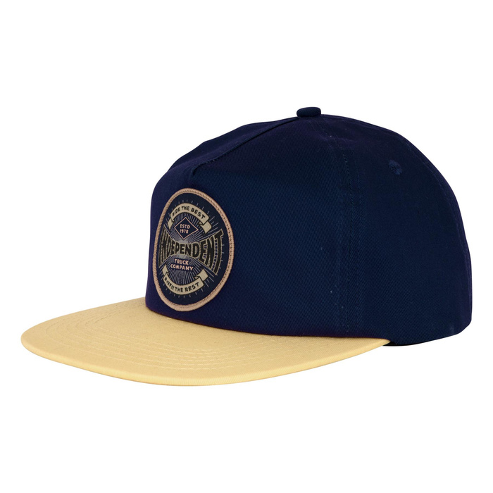 Czapka z daszkiem Independent Established 78 Strapback Hat niebiesko-kremowa