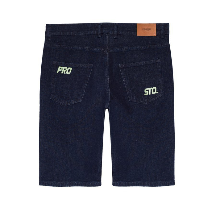 Szorty Prosto Jeans Diag Dark Blue