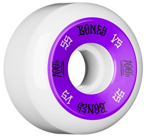 Koła do deskorolki Bones 100 #1 OG Formula V5 white 55mm (4szt.)