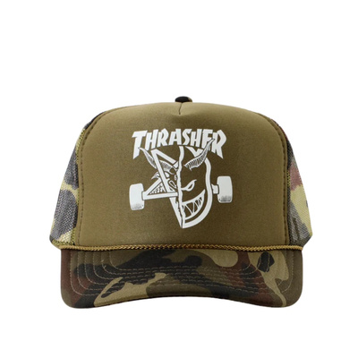 Czapka Thrasher x Spitfire Thrash & Burn Trucker Hat camo
