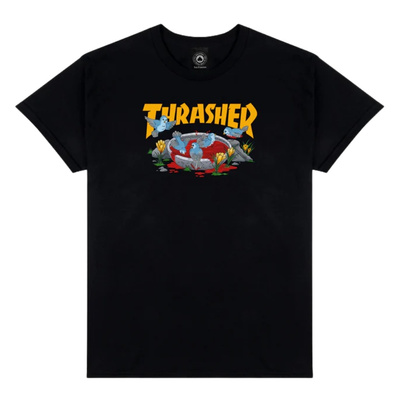 Koszulka Thrasher Blood Bath czarna