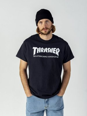 Koszulka Męska Thrasher Skate Mag Czarna