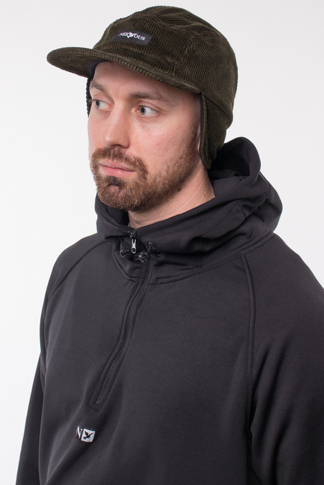 Bluza Nervous Hood Sl Initial Black