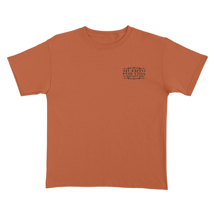 Koszulka Creature La Muerte pomrańczowa