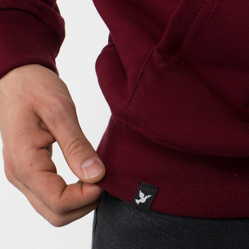 Bluza Nervous Hood Classic Small Maroon