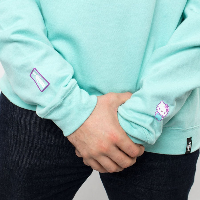 Bluza Girl Crew Character Mint