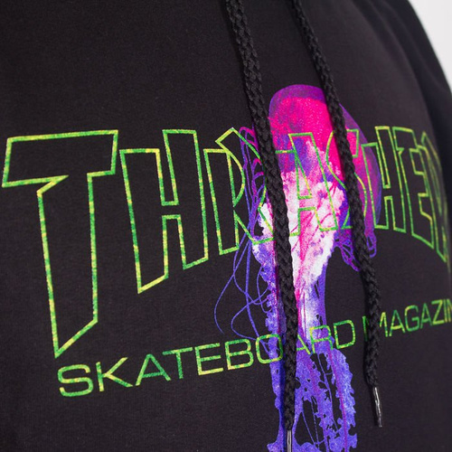 Bluza Thrasher Hood Atlantic Drift Blk