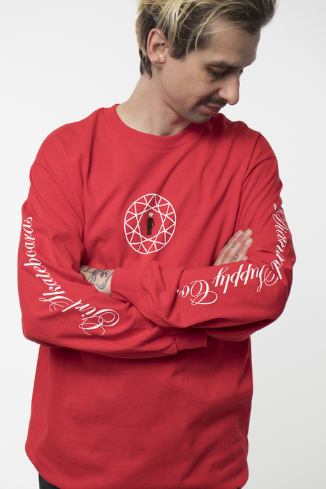 Koszulka Longsleeve Girl Simplicity Red