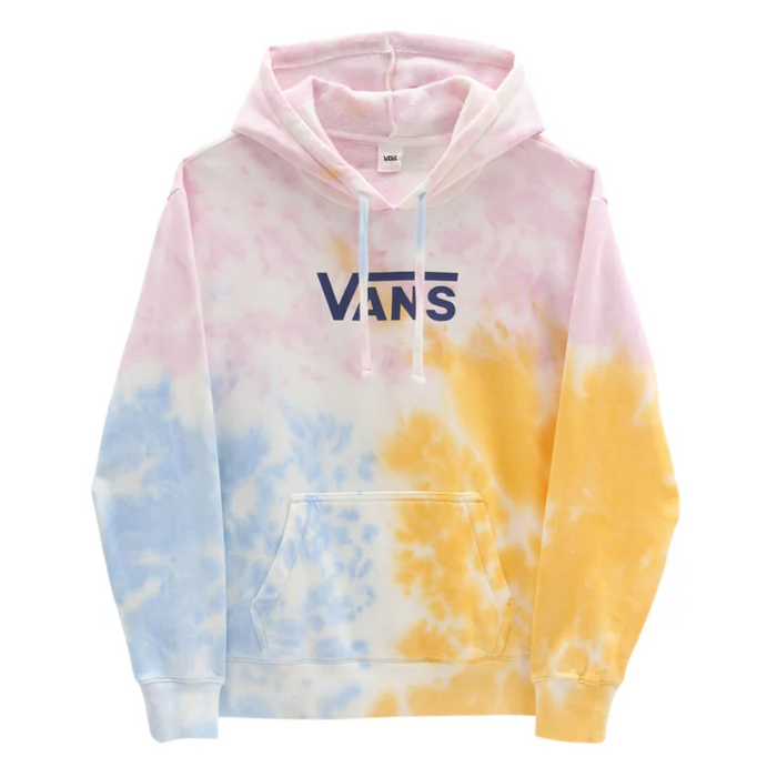 Bluza Damska Vans Tri-Dye Hoodie Cradle Pink