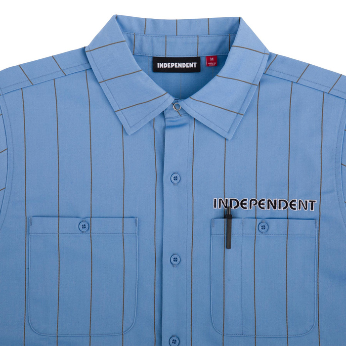 Koszula męska Independent Union Work Shirt niebieska