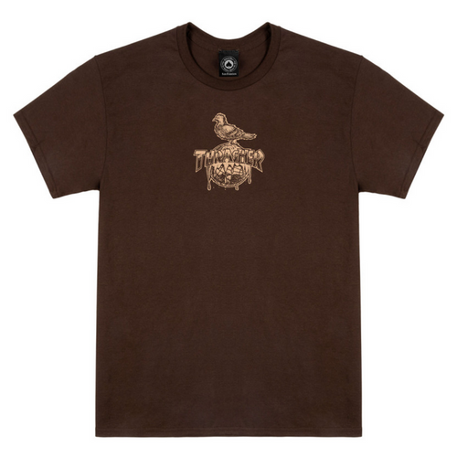 Koszulka Thrasher x Antihero Cover The Earth Dark Chocolate