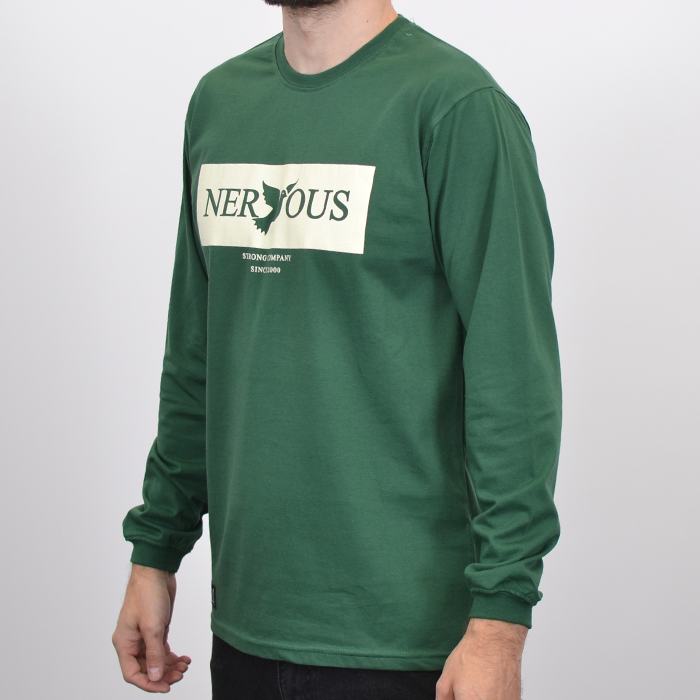 Koszulka LS Nervous F17 Box Bottle