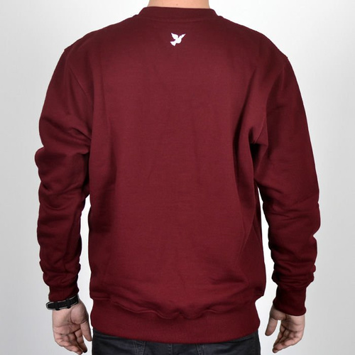 Bluza Nervous Crew Sp18 Classic Icon Maroon