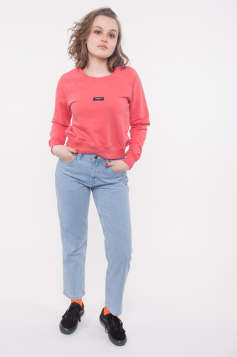Bluza Damska Nervous Crew Classic Small Coral