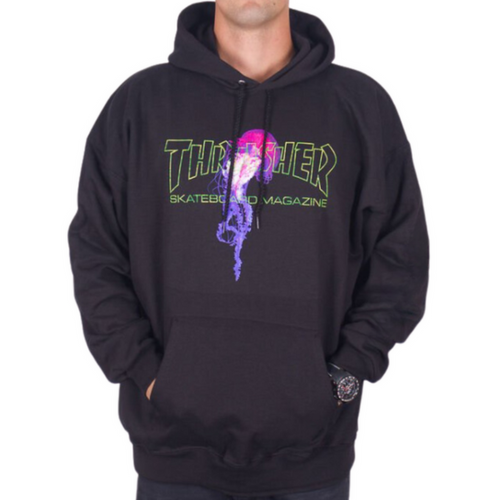 Bluza Thrasher Hood Atlantic Drift Blk