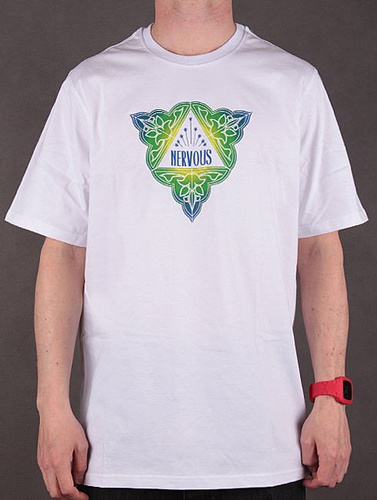 Koszulka Nervous Sp14 Mandala Wht