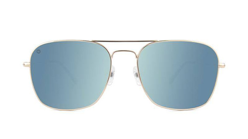 Okulary Knockaround Mount Evans Gold Sky Blue