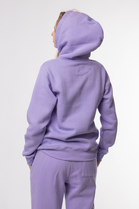 Bluza Damska Prosto Hoodie Apfie Violet