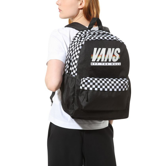 Plecak Vans Sporty Realm Plus black / sport stripe