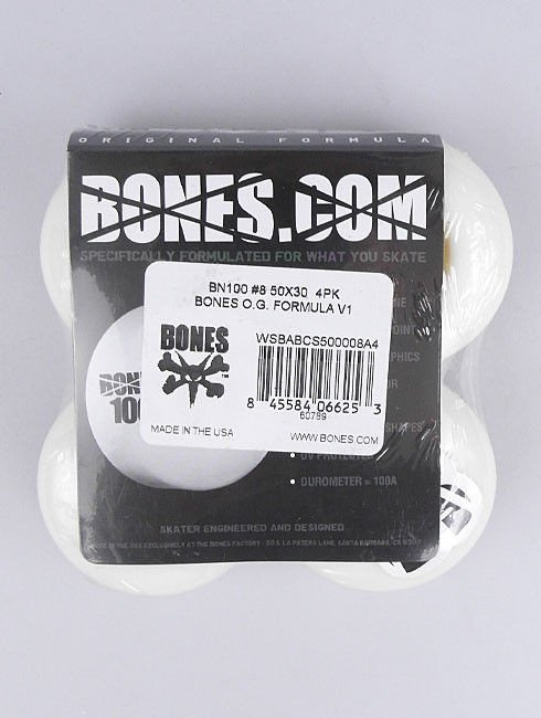 Koła Bones Bn100 #8 50x30 4pk O.G. Formula V4