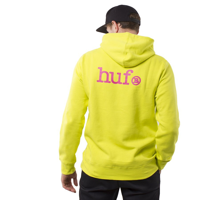 Bluza Męska Huf Hood Where Is My Mind Lime
