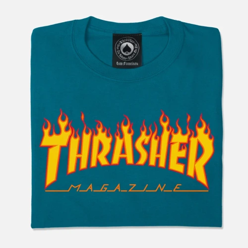 Koszulka Thrasher Flame Logo Galapagos