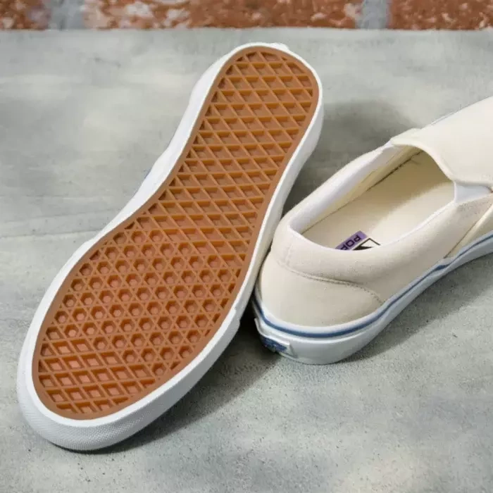 Buty Vans Slip-On Raw Canvas Classic White