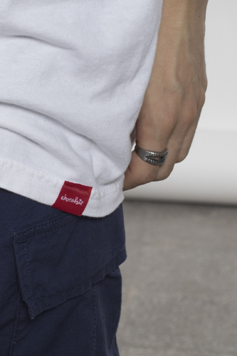 Koszulka Chocolate Vanner Pocket White