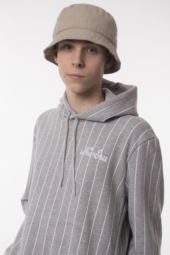 Bluza Męska Z Kapturem Hood Heritage Pin Stripe Heather Grey