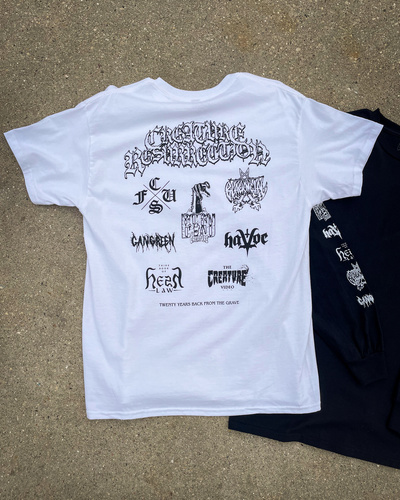 Koszulka Creature Ressurection biała