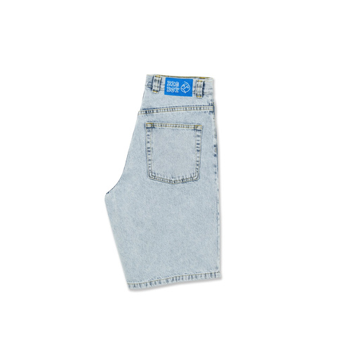 Krótkie spodnie jeansowe Polar Skate Big Boy light blue