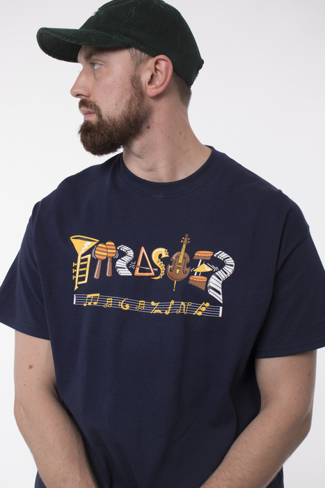 Koszulka Thrasher Fillmore Logo Navy