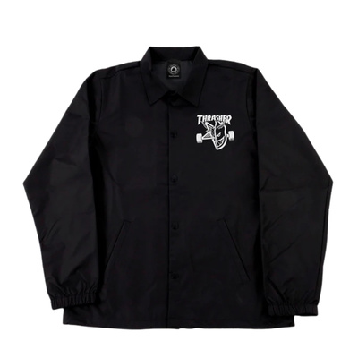 Kurtka Thrasher x Spitfire Trash&Burn Coach Jacket czarna