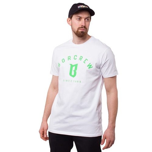 Koszulka Męska Bor W20 Classic B White