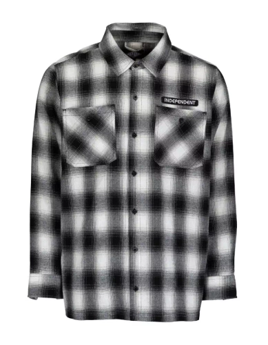 Koszula Independent Tilden Flannel Black/White