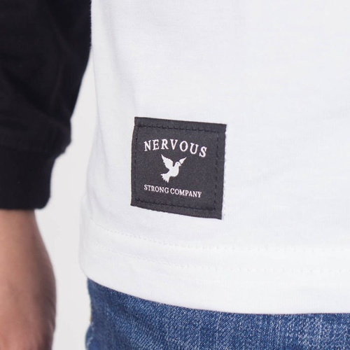 Koszulka LS Nervous Girl F18 Queen Wht/Blk