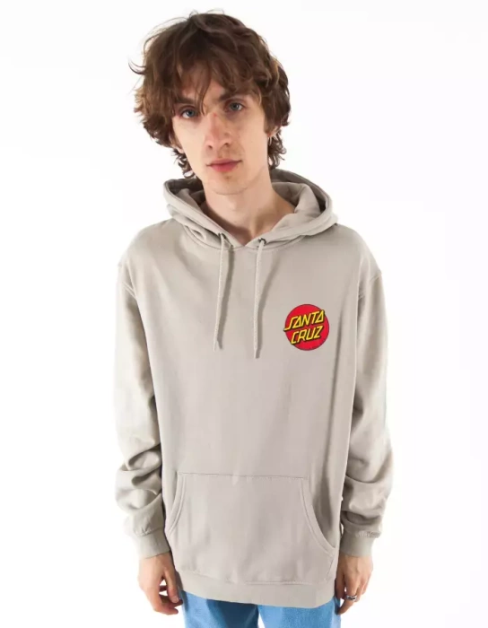 Bluza Z Kapturem Santa Cruz Classic Dot Chest Nickel