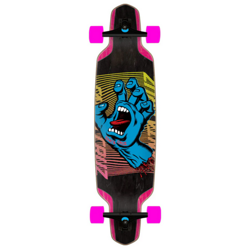 Deskorolka Longboard Santa Cruz Split Hand Cruzer 9,50