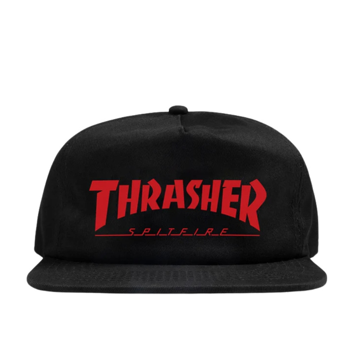 Czapka Thrasher X Spitfie Snapback czarna