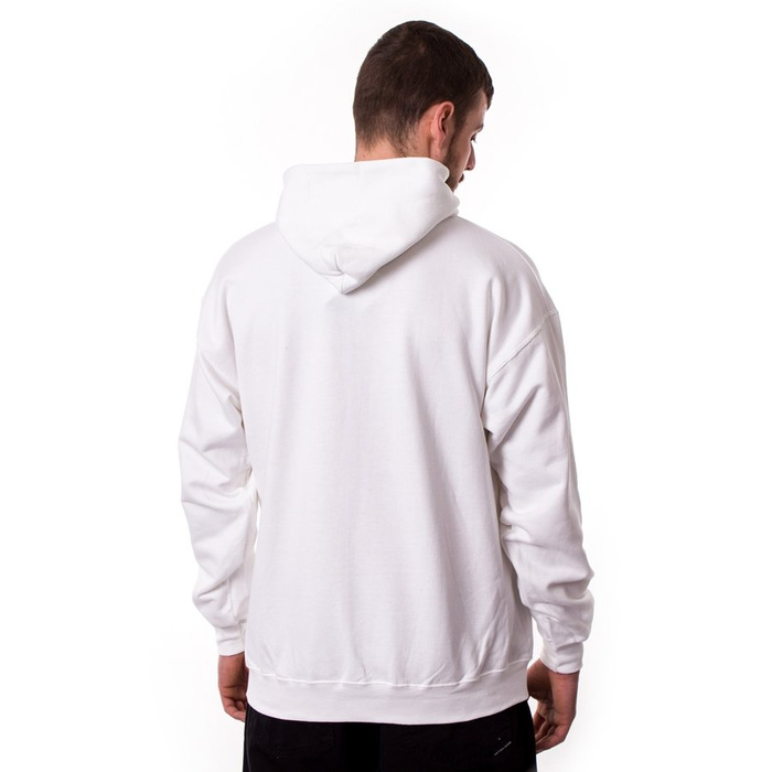 Bluza Z Kapturem Thrasher Flame Logo Hoody White
