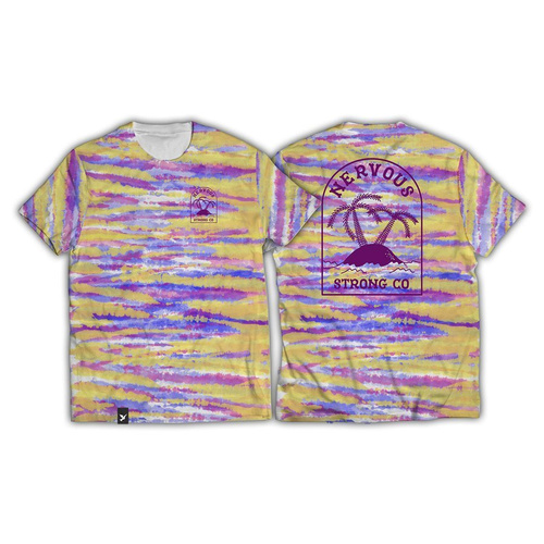 Koszulka Męska Nervous Sp20 Island tie dye