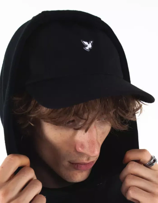 Czapka Nervous Kick 6panel Icon Black