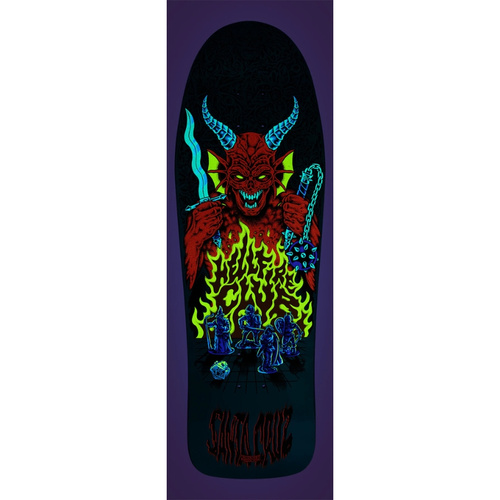 Blat do deskorolki Santa Cruz x Stranger Things Knox Hellfire Pit 10.07" x 31.275"