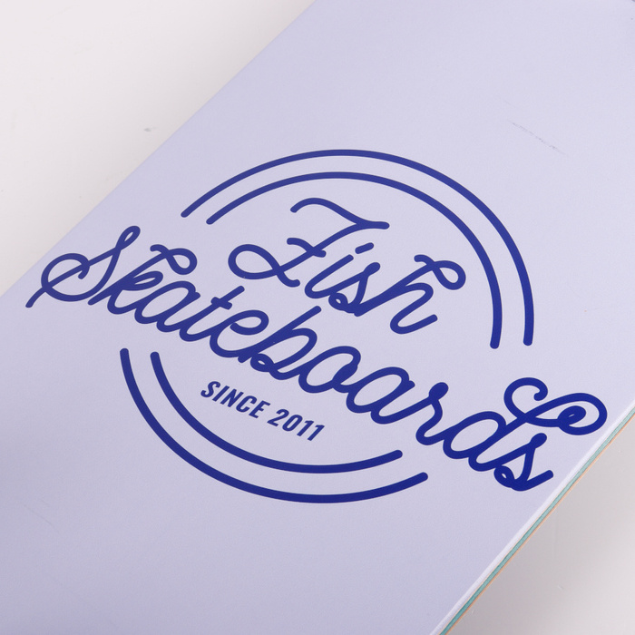 Deskorolka Fish Skateboards Retro II Lavender 7,75