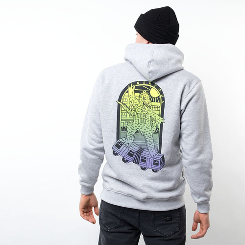 Bluza Nervous Hood Godzilla Grey