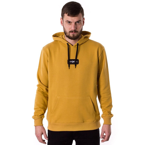 Bluza unisex z kapturem Nervous Hood ND FA19 Classic mustard