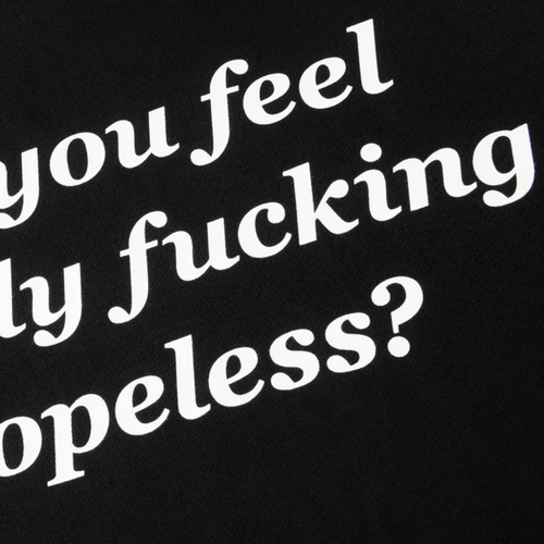 Bluza Polar Hoodie Dave Hopeless Black