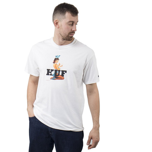 Koszulka Huf X Playboy Bunny Logo Wht